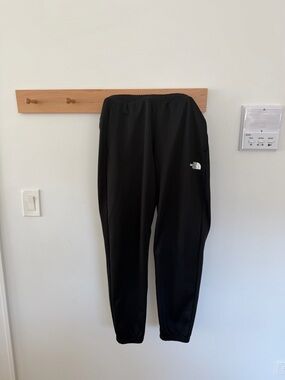 The North Face Black Track Pants with Logo